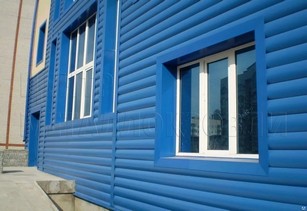 Сайдинг Блок Хаус 5002 синий ультрамарин